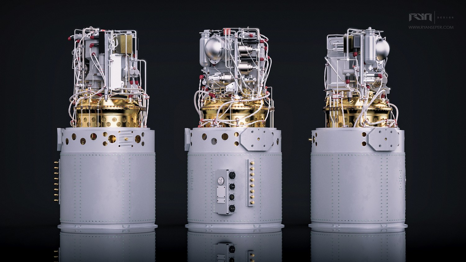 Drei mit Wasserstoff befeuerte Brennstoffzellen versorgten die Raumkapseln der Apollo-Missionen. (Bild: ryan seper)