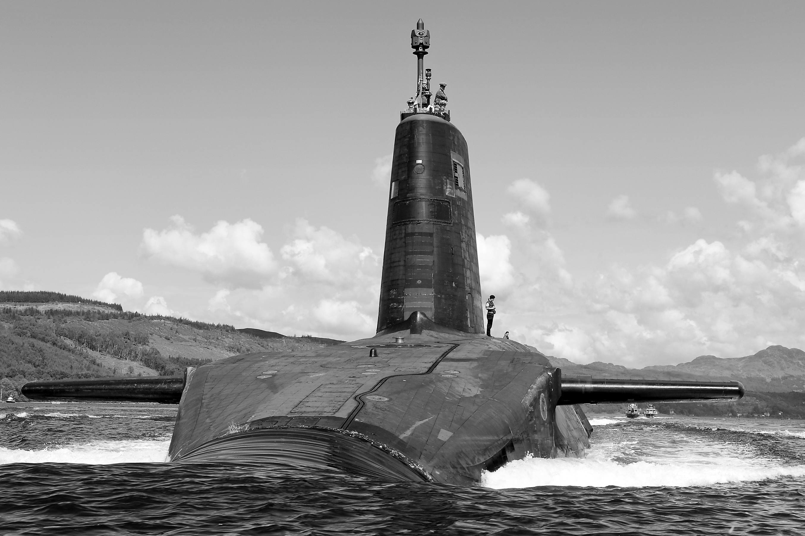 Das Unterseeboot HMS Victorious trägt Atomwaffen an Bord. Mindestens eines dieser U-Boote patrouilliert permanent, um für einen atomaren Schlag bereit zu sein. (Bild: UK Ministry of Defence) 